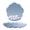 Star blue light gray, variant on Zeiwohndc Mousepad Ergonomic Cloud-shaped Mouse Pad Wrist Rest Mat for Gaming Keyboard