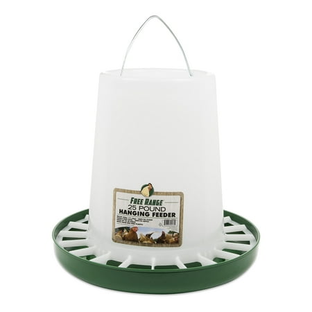 UPC: 0843635042324 | Manna Pro Free Range 25 Pound Hanging Plastic Feeder