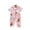 Pink, variant on Otqutp Toddler Sleepwear Kids Baby Boys Girls Cartoon Animal Short Sleeve Button Up Tops+Pants Pajamas Outfits for Summer Spring