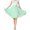 Light Green, variant on Joernso Women Skirt Elastic High Waist A-Line Style Skirt Solid Color Large Hem Skater Skirt Bohemia Style Skirt