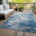 thumbnail image 6 of Addison Rugs Chantille Indoor/Outdoor Transitional Abstract Blue Washable Rectangle Rug, 3' x 5', 6 of 6