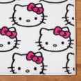 thumbnail image 5 of Hello Kitty Kids Faux Fur Accent Rug, 30 x 46, White, 5 of 6