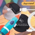 thumbnail image 3 of MyMealivos Mini Wacky Waving Inflatable Tube Guy - Desktop Dancing Inflatable Tube Man with Blower for Adults, Home Party Scenes-Rocket, 3 of 7