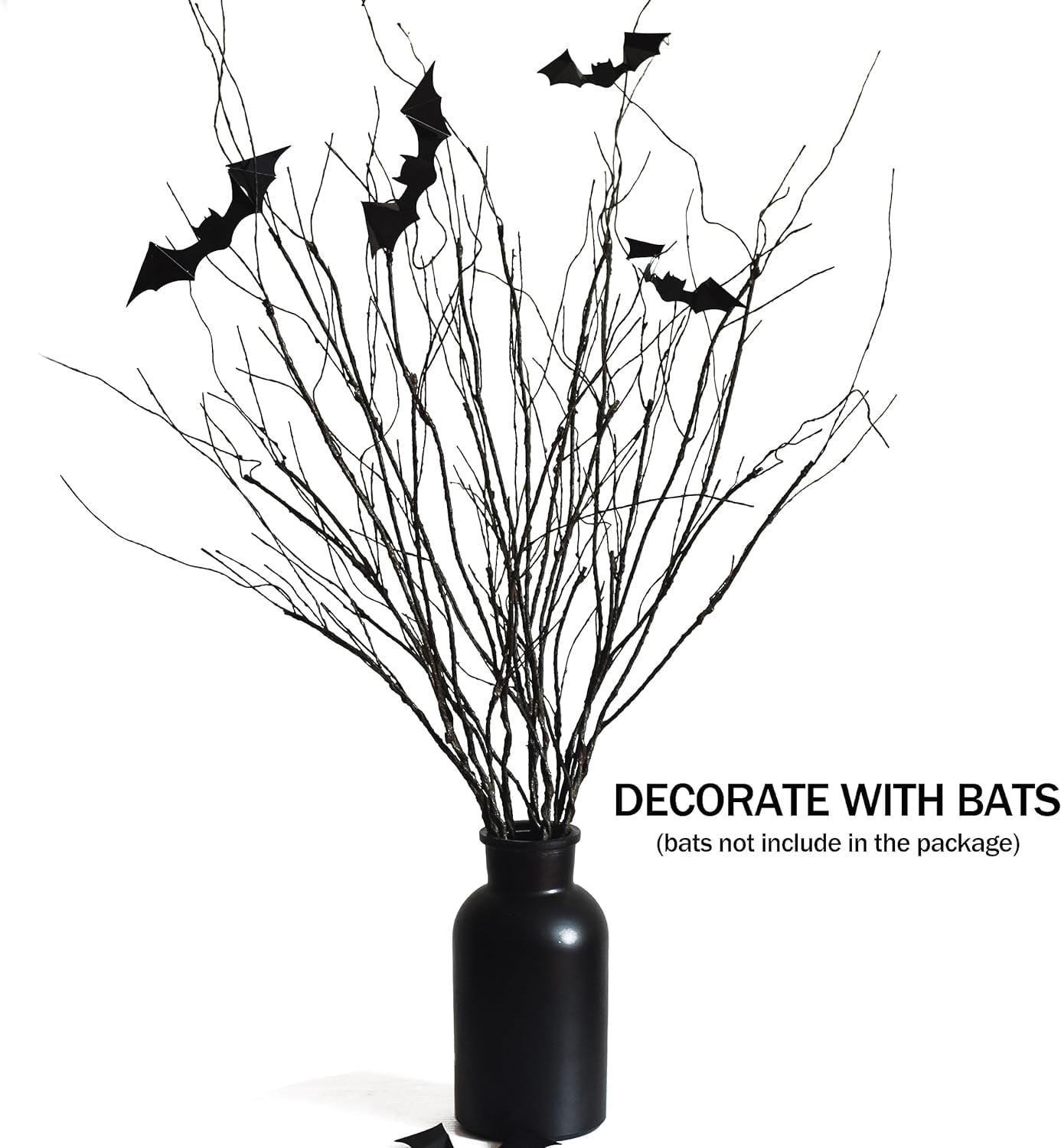 10 PCS Artificial Twigs Curly Willow Branches, 30.7 Inches Lifelike Bendable Artificial Branch Flower Dried Stems for Home Decoration