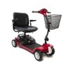 Shoprider - Escape - Portable Travel Scooter - 4-Wheel - Burgundy