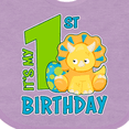 thumbnail image 4 of Inktastic Its My 1st Birthday with Dinosaur Boys or Girls Baby Bib, 4 of 4