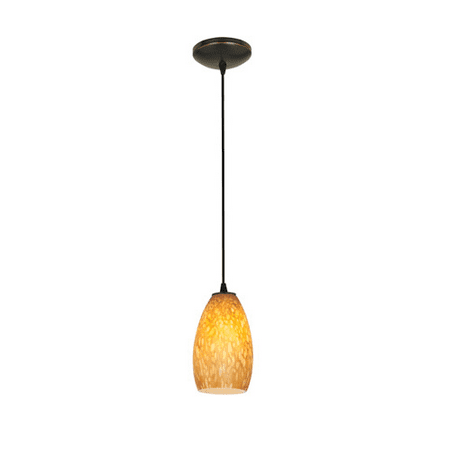 

Pendants 1 Light With Oil Rubbed Bronze Finish and Metal Material 9 inch 12 Watts