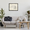 thumbnail image 2 of Stupell Industries Playful Pup Sketch Animals Drawing Black Floater Framed Canvas Art Print Wall Art, 31 x 25, 2 of 9