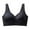 Black, variant on Censtreet Womens Wireless Bras V Mesh Comfortable Bralette Supportive Tshirt Bra No Underwire Seamless Push Up Everyday Bras