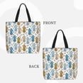 thumbnail image 2 of Fotbe Cartoon Poodle Dog Bolsa Tote con Estampado para Mujer, Bolsos con Cremallera, Bolsa de Hombro Casual de Gran Capacidad con Bolsillos Internos, 2 of 7