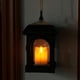 thumbnail image 4 of Lámpara LED solar para velas, impermeable, para el hogar, color negro, 4 of 6