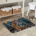 thumbnail image 5 of Kdxio Coffee-Drinking Skull,16" x 24", Non-Slip Front Door Mats,Outdoor Welcome Mat Washable, 5 of 9