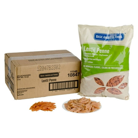 American Whey Protein - Basic American Baf Whipp Foods Complete Protein Lentil Penne 5lbs (PACK OF 2)