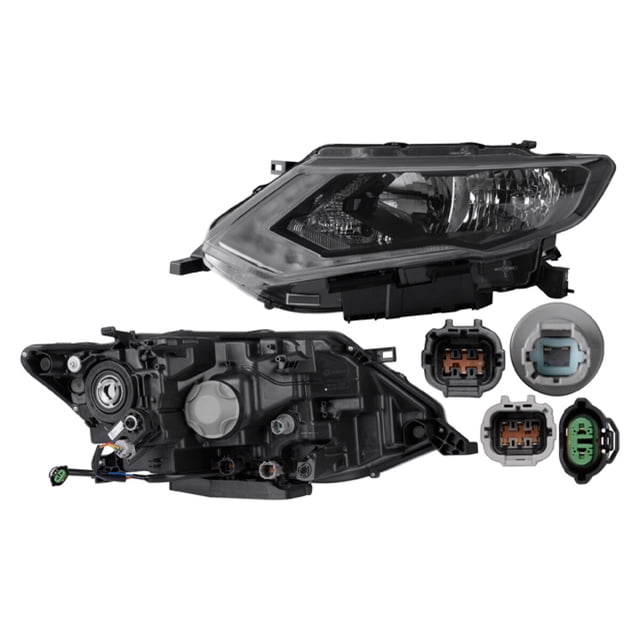 Faro DEPO X-Trail 2017 A 2019 Izq Eléctrico C/Motor C/Leds