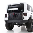 thumbnail image 2 of XRC Tailgate and Tire Carrier Jeep JK/JKU Wrangler 07-18 2 Door/4 Door Up To 37 Inch Tire Black Powdercoat Smittybilt Fits select: 2008,2015-2018 JEEP WRANGLER UNLIMITED, 2 of 5