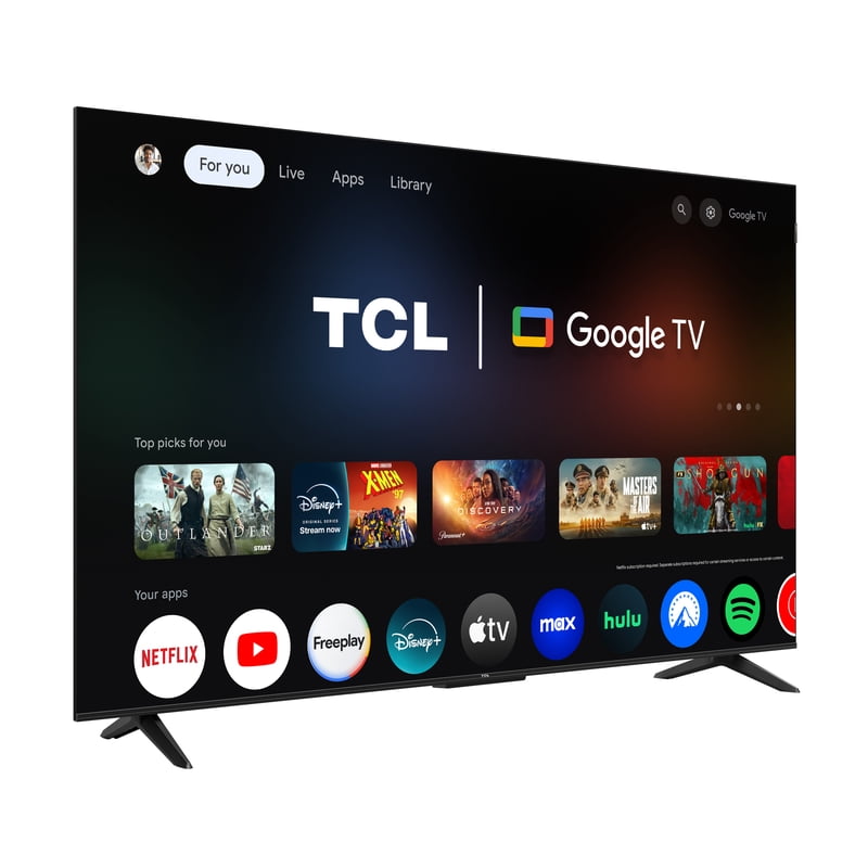 TCL 55" Q Series QLED 4K UHD HDR Smart Google TV (NEW 2025) - Dolby Vision, Dolby Atmos, Motion Rate 240, HDR 10+, Auto Game Mode - 55Q51K gallery view