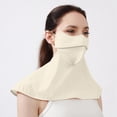 thumbnail image 3 of FUZHIQ UV Sun Protection Face Mask with Neck Coverage UPF 50+ Face Shield Breathable Design for Summer Outdoor Activities, 3 of 4