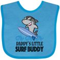 thumbnail image 3 of Inktastic Surfing Daddys Little Surf Buddy Boys or Girls Baby Bib, 3 of 4