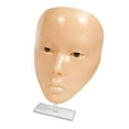 thumbnail image 5 of Reusable Makeup Practice Face Realistic Flexible Mannequin Head 5D Silicone for Cosmetology Permanent Makeup Artists Beginners Salon Home, 5 of 9