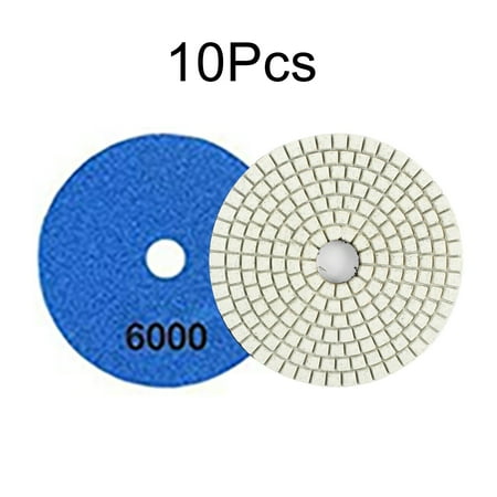 

BCLONG Diamond Polishing Pads 4inch Wet/Dry Granite Concrete Marble Glass Stone Sanding