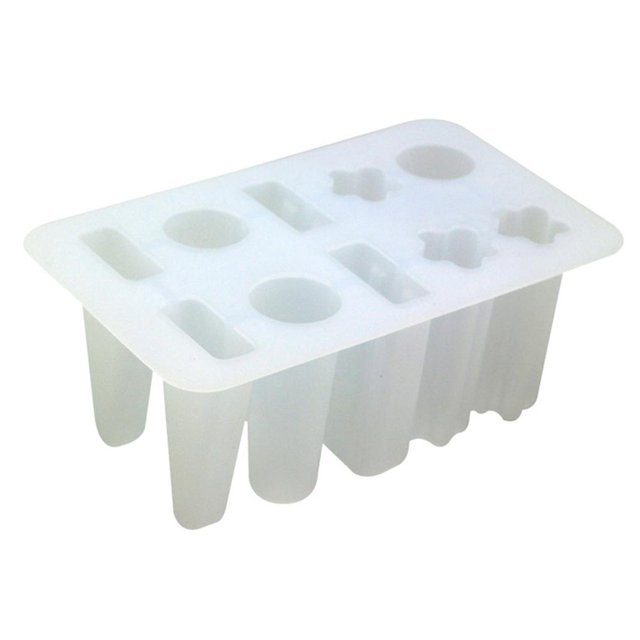 Molde De Silicona Para Helados De 10 Cavidades, Molde Para Paletas, Favores De Fiesta Para Paletas De Helado Diy matsuzay HA035336-00