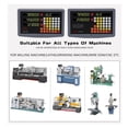 thumbnail image 3 of 3 Axis Digital Readout Display Set DRO SDS3MS 3PCS Glass Linear Scale Ruler Encoder Sensor 5μm KA300 70~1020mm Lathe Mill, 3 of 10