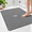 Gray-32" x 20" (Rectangular), variant on Large Shower Mat Non Slip: 32x24 Inch Loofah Mats Foride With Drain Hole In Middle Anti Stand Up Floor Matt Stall