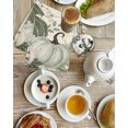 thumbnail image 2 of Sage Green Fall Kitchen Dish Towels for Drying Dishes Set of 3, Pumpkins Botanical Harvest Vintage Thanksgiving Waffle Weave Microfiber Hand Tea Bathroom Towels Quick Dry & Absorbent Towel 15.7x23.6, 2 of 7