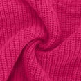 thumbnail image 6 of jsaierl Women's V-Neck Off Shoulder Loose Pullover Sweater Women's Loose Knit Sweater Irregular Sweater, 6 of 8