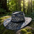 thumbnail image 5 of LNZGNM Sun Hat for Men Wide Brim Sun Protection, Breathable and Cool for Beach Days, Gardening, and Summer Outings, Ready for the Spotlight,Blue(One Size), 5 of 5