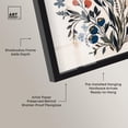 thumbnail image 4 of Garden of Threads I Shadowbox Print Floral Wall Decor by Art Remedy, Black Frame, 30 x 30, 4 of 6