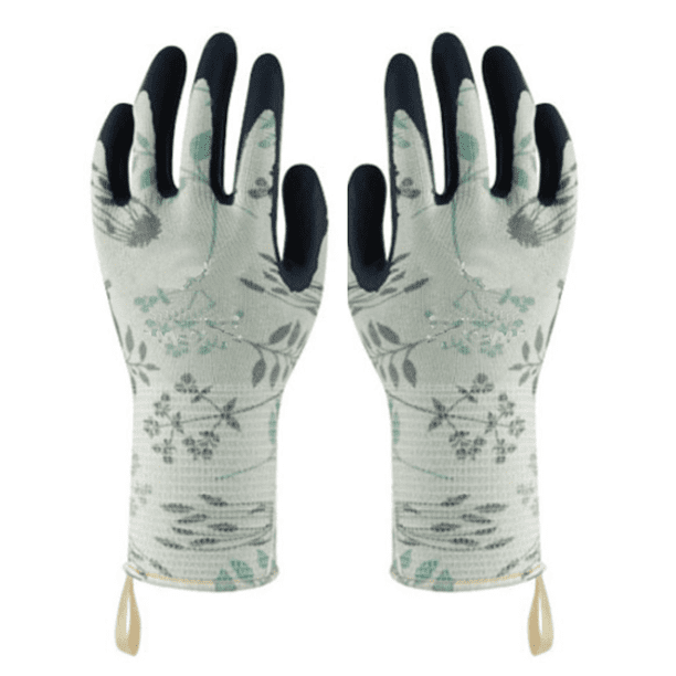 Guantes de jardinería con doble estampado Trabajos de jardinería Excavar la tierra para plantar rosas MFZFUKR CPB-US-DYP744-4
