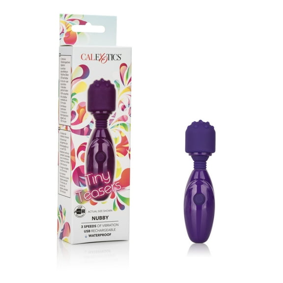 CalExotics Tiny Teasers 3-Speed Rechargeable Nubby Vibrator