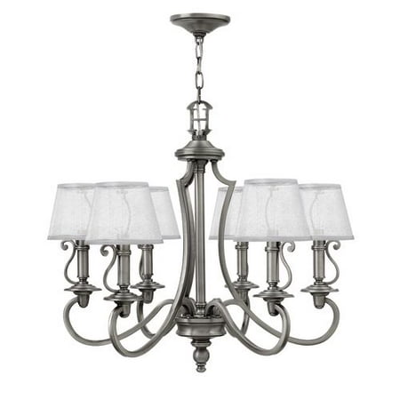 Hinkley Lighting 4246 6 Light 27 75 Width 1 Tier Candle Style Hinkley Lighting 4246 6 Light 27 75 Width 1 Tier Candle Style Chandelier From The