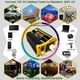 thumbnail image 4 of 4000W Car Power Inverter DC 12V To AC 110V/220V Portable Modified Sine Wave Converter, 4 of 5