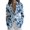 Blue, variant on ZHOGXU Womens Plus Size Coat Blue Floral Print Notched Formal Suit Jacket Modern Fancy,Workout Daily Wear,Blue,XXL