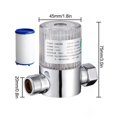 thumbnail image 4 of Chendee Brass Faucet Water Filter With Clear Design And Dual Filter Options,B, 4 of 9