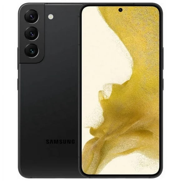 Refurbished Samsung SM-S901W Galaxy S22 5G 6.1'' 8GB RAM 128GB Storage 3.19 GHz Processor Speed Unlocked Smartphone, Black