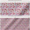 thumbnail image 2 of Soimoi Cotton Poplin Fabric Berries,Leaves & Floral Artistic Print Fabric by Yard 56 Inch Wide, 2 of 7