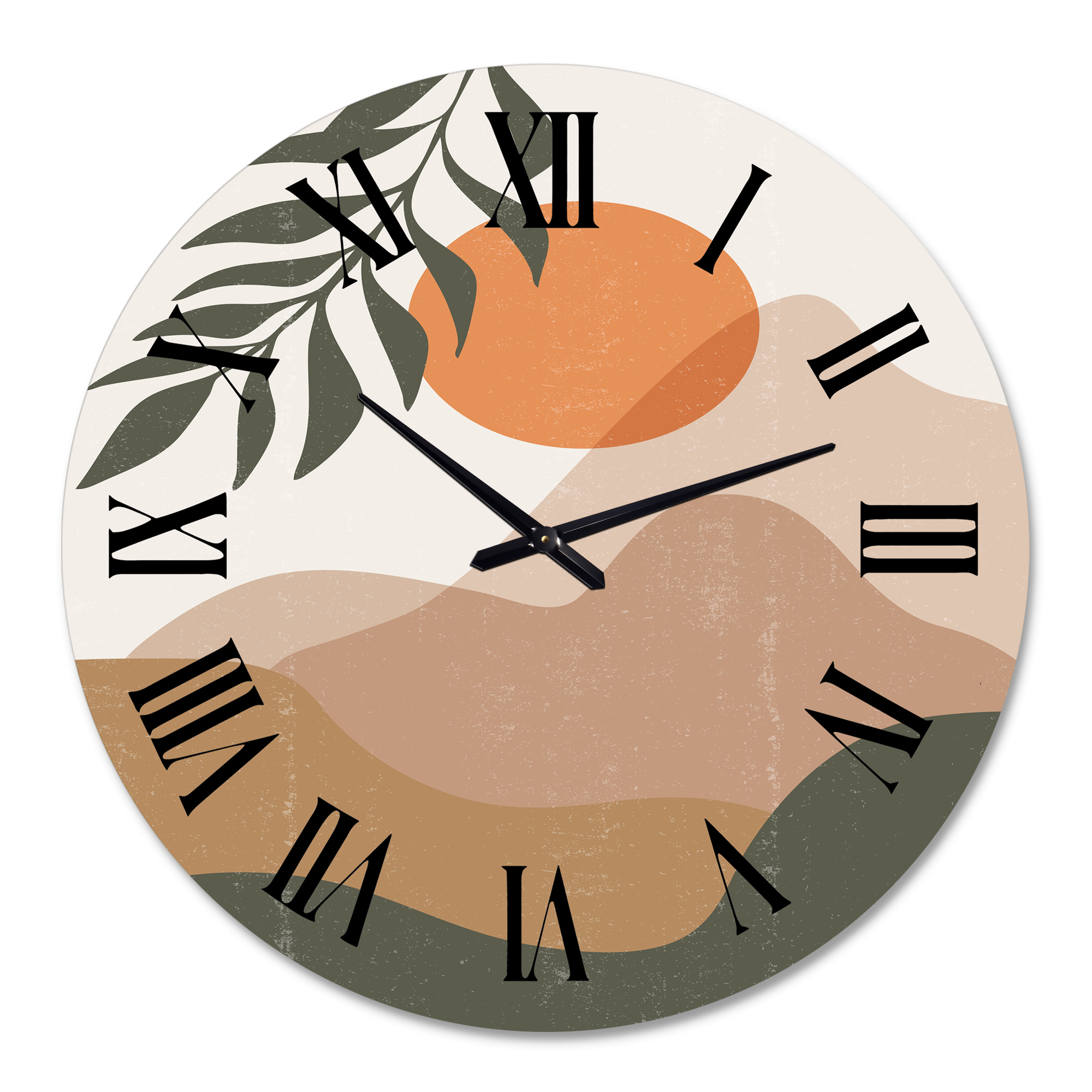 Designart 1 in Quartz Modern/Contemporary Wall Clock