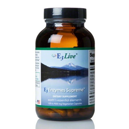 E3Live Enzymes suprême, 120 count