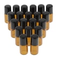thumbnail image 2 of 20 Pièces, Flacons de Bouteilles de Bouteilles à Rouleaux d'Huile Essentielle Vides, Flacons de Flacons de Flacons de Parfum en Verre Rechargeables - 3ml, 2 of 6