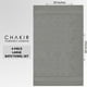 thumbnail image 5 of Towels Chakir Turkish Linens 100% algodón, 4 toallas de baño, color gris, 5 of 5