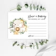 thumbnail image 2 of Koyal Wholesale Share a Memory Cards, Safari Animals Cards for Baby Shower, Guestbook Alternative, 4" x 6", 52-Pk, 2 of 5
