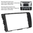 thumbnail image 4 of Cadre de Navigation 2Din 7 Po pour Lecteur DVD Radio Compatible avec Toyota Hilux/Turuner, 4 of 8