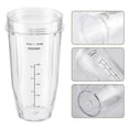 thumbnail image 4 of 4 Pcs Blender Cups Replacement Parts 24oz with Lids Blender Cups, 4 of 5