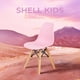 thumbnail image 4 of Sillas Infantiles para Niños con Asiento Ergonomico de Plastico y Estructura de Madera Diseño Tipo Eames - Sillas Preescolar Estilo Moderno con Soporte de Acero Set 2 Piezas, 4 of 5