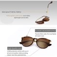 thumbnail image 3 of lunettes De Soleil Polarises Pour Homme Femme Classique Lunettes De Conduite Anti-uv Lunettes De Soleil Design Rtro Des Annes 80, 3 of 5