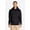 Black, variant on - Unisex Future Fleece Hooded Sweatshirt - BLACK - 3XL