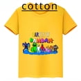 thumbnail image 2 of Camiseta de algodón con estampado de dibujos animados para niños y niñas de Garten of Banban, 2 of 5